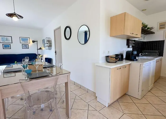 De Charme Face A La Dune Avec Cour, Parking 别墅