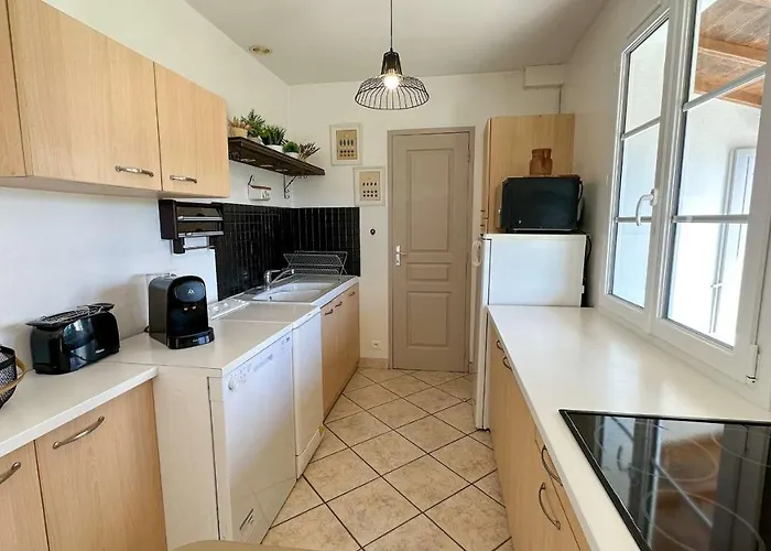 别墅 De Charme Face A La Dune Avec Cour, Parking 拉考德索梅